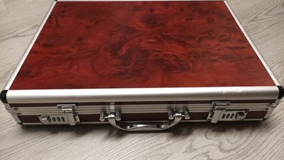 Chef's Knife Fork Cutlery Set & Accessories in Locking Briefcase 21pc NEW