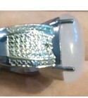 Vintage Stainless Steel Pink Quartz Ring — photo 6