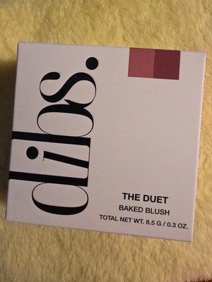 Dibs The Duet Baked Blush Duo Backstage Full Size Authentic BNIB Limited Edition