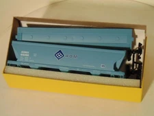 HO Scale Accurate Finishing ADM Archer Daniels ACF 3-Bay Covered Hopper  Kit