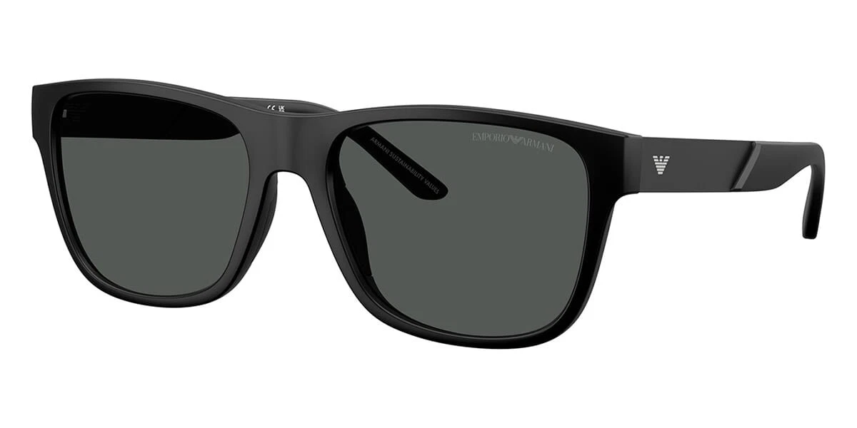 Emporio Armani Men Black Sunglasses for Men for sale | eBay