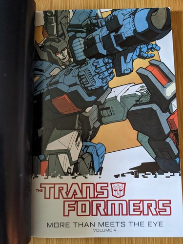 Transformers More Than Meets The Eye Volume 4 EXCELLENT CONDITION - Picture 2 of 6