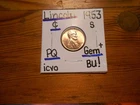1953S Lincoln Cent Gem BU+ BLAZER!!!! PQ!!!! SWEEEEEEEEET!!!!!