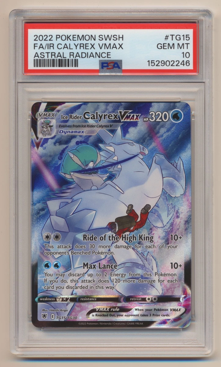 Ice Rider Calyrex VMAX Pokémon TCG Cards for sale | eBay