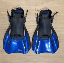 Aqua Lung Sport Trek Travel Fins Snorkeling Compact Diving Surfing Fins