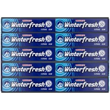 Winterfresh Wrigley's Chewing Gum Bulk Pack, 5 Sticks Per Pack Single, green