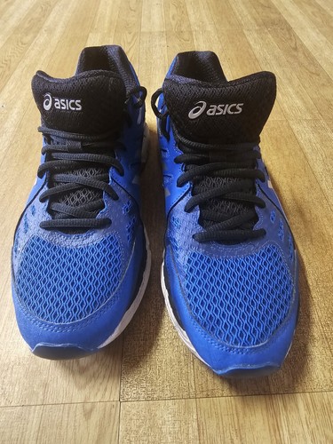 Asics Gel Rink Scorcher 4 Mens Lawn Bowls Shoes Size 9.5 Blue - Picture 2 of 12