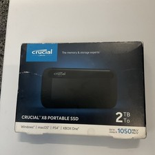 Crucial X8 2TB Portable SSD Solid State Drive