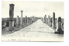 ALGERIA TIMGAD WAY CARDO NORTH