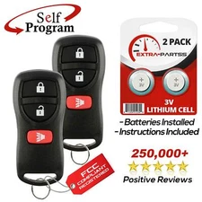 2 For 2007 2008 2009 2010 2011 2012 Nissan Sentra Remote Keyless Entry Key Fob