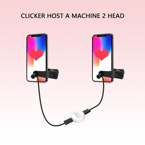 Phone Screen Auto clicker click Simulated Finger Mute Connect Auto Point Device - Zdjęcie 9 z 12