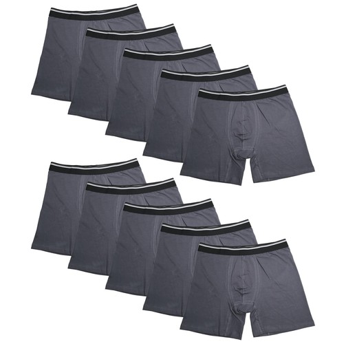 10 Stück Herren Performance Boxershorts Atmungsaktiv Komfortbund Unterwäsche Shorts - Bild 11 von 16