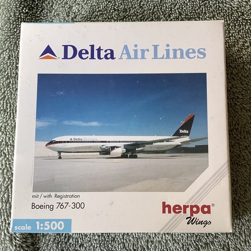 Herpa Wings Delta Air Lines, Boeing 767-300, 1:500, NOS, #502848