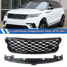 Honeycomb Front Bumper Grille Grill For Land Rover Range Rover Velar 2018-2023