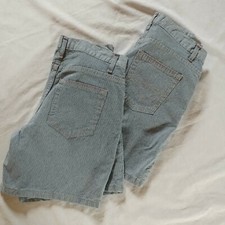 Vintage Faded Glory Railroad Denim Mom Shorts 2 Pairs Women's Sz 8 USA Made