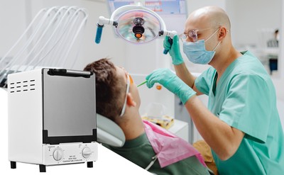 High Temperature Sterilizer Far Infrared 12L 1kW Manicure 2 Stainless Tray New