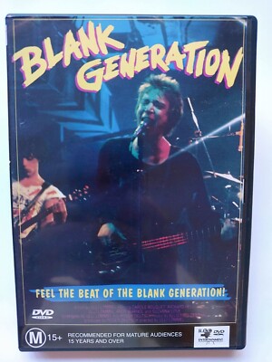 Blank Generation : Andy Warhol [Multi Region DVD] LIKE NEW, FREE Next Day Post