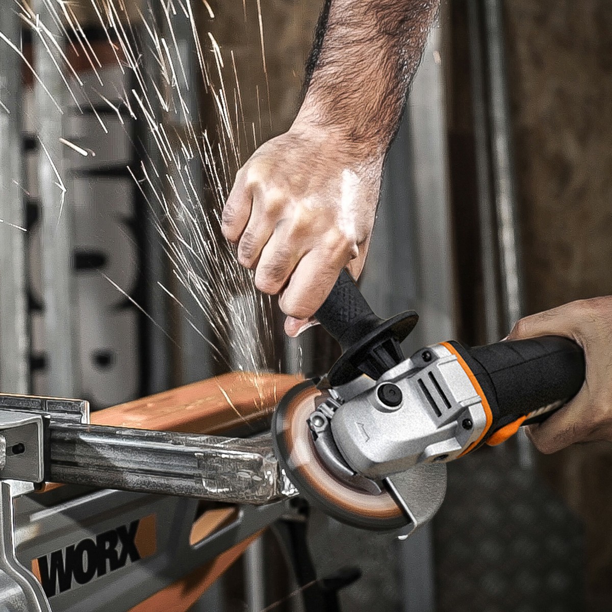 WORX WX800 Akku Winkelschleifer 20V Max 115 mm Trennschleifer  