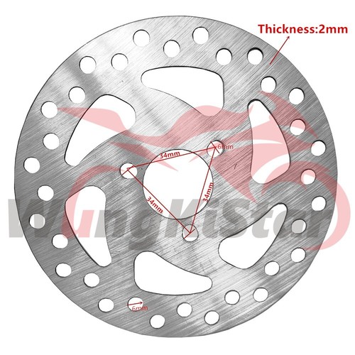 Brake Disc Rotors 140MM 29mm For Motorcycle 47cc 49cc Mini Quad Pocket Dirt Bike - Picture 2 of 10
