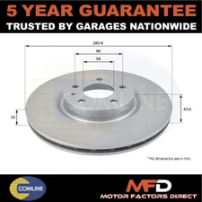 Fits Doblo Tipo 147 156 Combo + Other Models Comline Front Rear Brake Disc #1