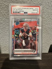 2020 Donruss Optic Joe Burrow Silver Circles Rookie PSA 10 /125 💎 Pop 35 💎