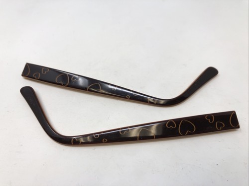 Authentic Temple Replacement PARTS LAURA ASHLEY 130mm Brown Gingerbread JE32