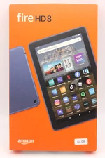 Amazon Fire HD 8 (12th Generation) 64GB, Wi-Fi, 8" Tablet - Denim Blue
