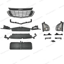 12PC For Equinox 2018-2021 L Grille Mesh Radiator Upper Lower Air Baffle Shutter