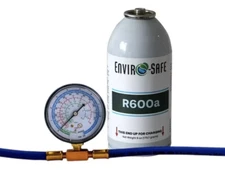 R600a, R600 in 6oz. Cans, Small AC Systems, Charging Kit for R600a (1 Can)