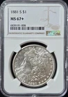 1881-S Morgan Dollar MS-67+ NGC VIDEO