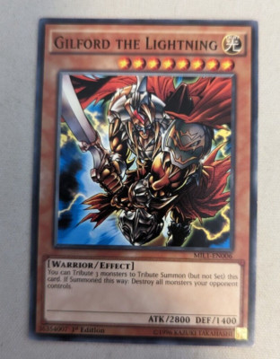 Yu-Gi-Oh! Gilford The Lightning Card – SP13-EN040 Common, Star Pack 2013 Unlimited Edition