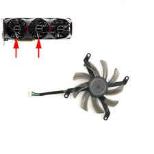 T129215SU Cooling Fan Graphics Card Fan for Leadtek GTX1080ti WINFAST HURRICANE