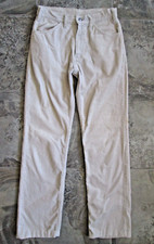Vintage Levi's Pants 27x29 Corduroy Tan Beige Tapered Leg High Rise White Tab