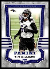Tim Williams 2017 Panini Rookie Card  #162