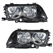 2x Coppia Fari Fanali Anteriori per Bmw Serie 3 E46 Berlina Touring 1998-2001