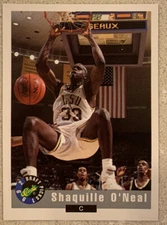 1992 Classic Draft #1 Shaquille O'Neal Rookie Card Los Angeles Lakers HOF