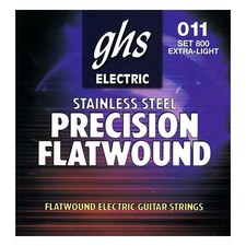 GHS Precision Flats Electric Guitar Strings 11-46 