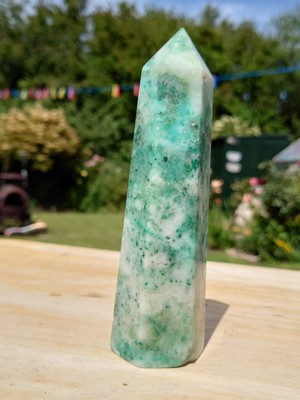 Phönix Stein Turmspitze 16,1 cm 490 g Naturheilkristall Edelstein Chakra
