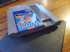 Legendary Wings (Nintendo Entertainment System, 1988) NES Cartridge & Manual 