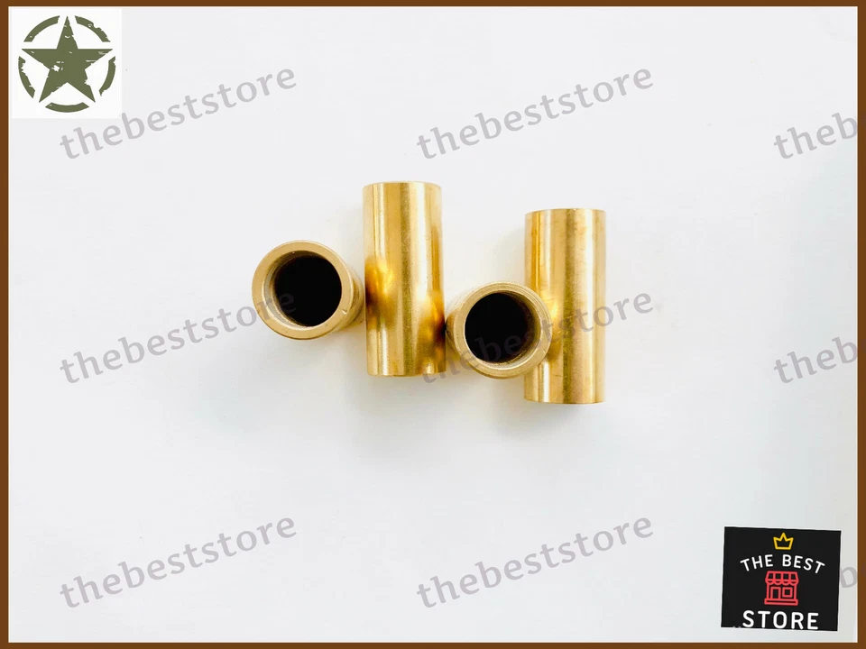 WILLYS Jeep F/R Leaf Spring Pivot Eye Bushing (BRASS)(HEAVY DUTY)(GREASABLE) - Image 2 of 4