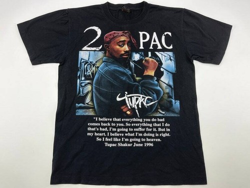 black, Tupac shirt, Makaveli , 90s 