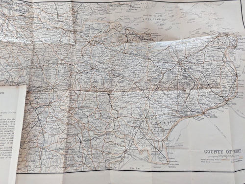Kent by George Clinch, FGS - Leather Hardback 1942 - Imagen 10 de 11