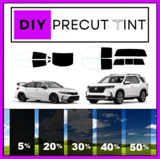 DIY PreCut Nano Carbon Window Tint Kit Fits 2005-2024 Honda Odyssey REAR Windows
