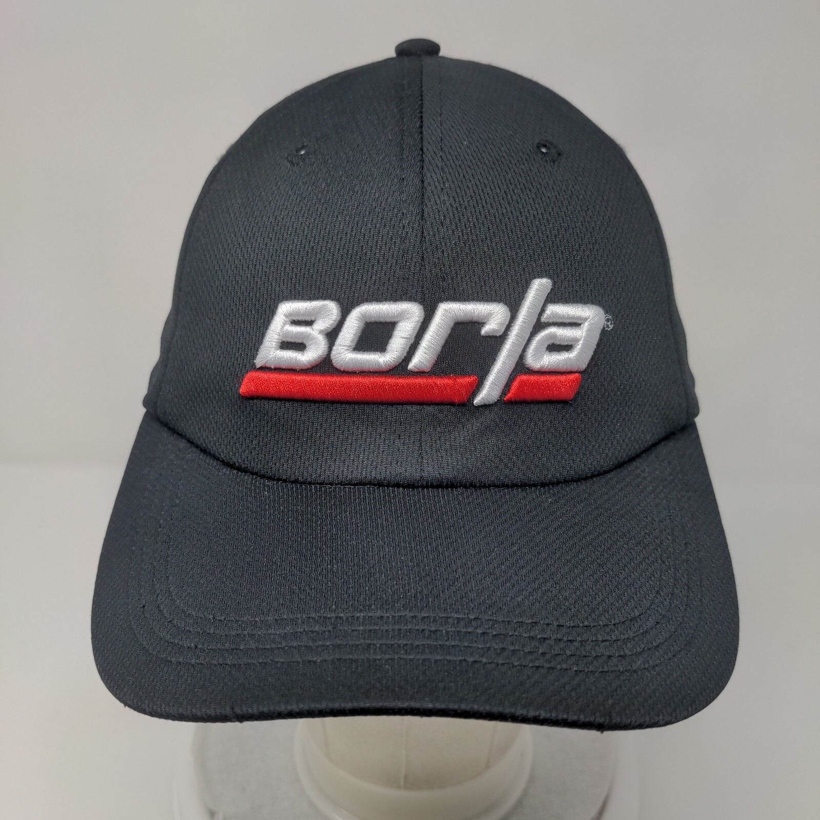 Borja Strapback Hat Black OSFA Adjustable Embroid… - image 2