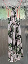 Ethereal Floral Strappy Dress - Large