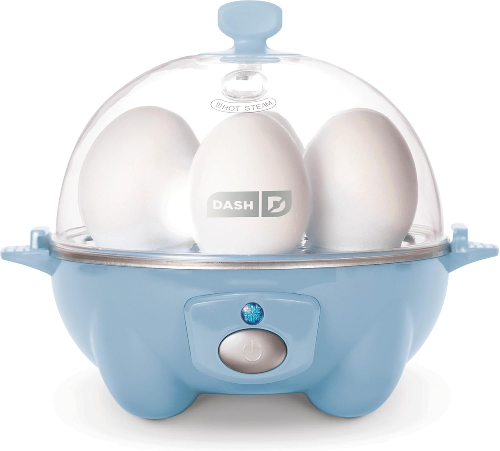 6-Cup Electric Egg Cooker for Perfect Hard-Boiled Eggs Fast