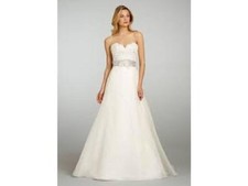 JIM HJELM 8308 Ivory Wedding Dress-BRAND NEW