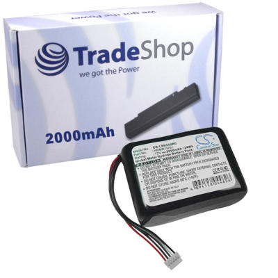 AKKU für Logitech NT-210-AA-HCB-10-YMXZ Squeezebox Radio 2000mAh