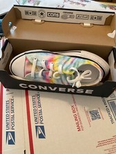 EXCELLENT CONDITION Converse All Star Low-cut Pastel Tie Dye Sneakers - Youth 3