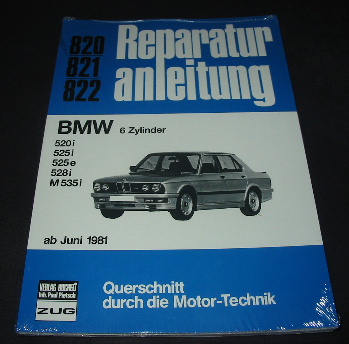 Thumbnail - Reparaturanleitung Bmw E 28 / E28 520i 525i 525e 528i ///m 535i Ab